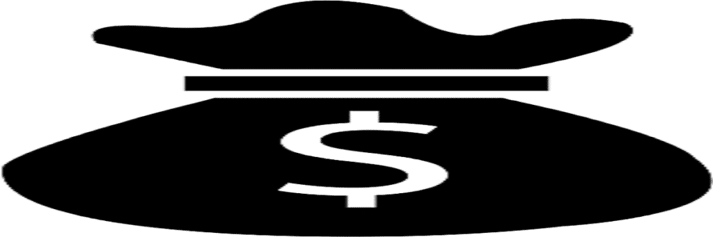 stump grinding cost money bag