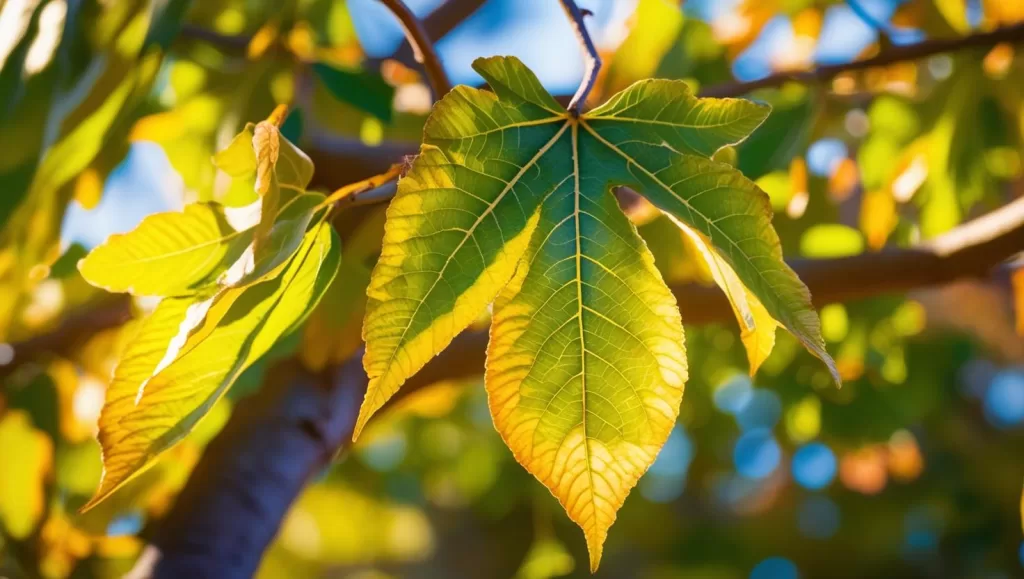 SYCAMORE TREE LEAVES