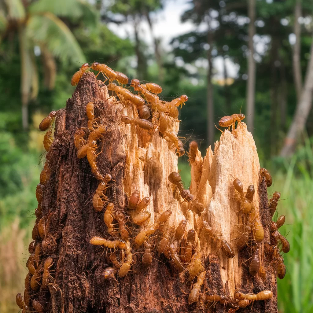 Termites in a tree stump? Discover effective removal strategies to protect your yard and home from damage. Learn more about safe stump elimination.